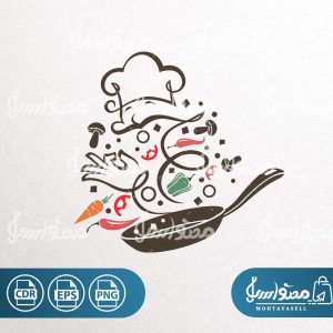طرح وکتور سرآشپز