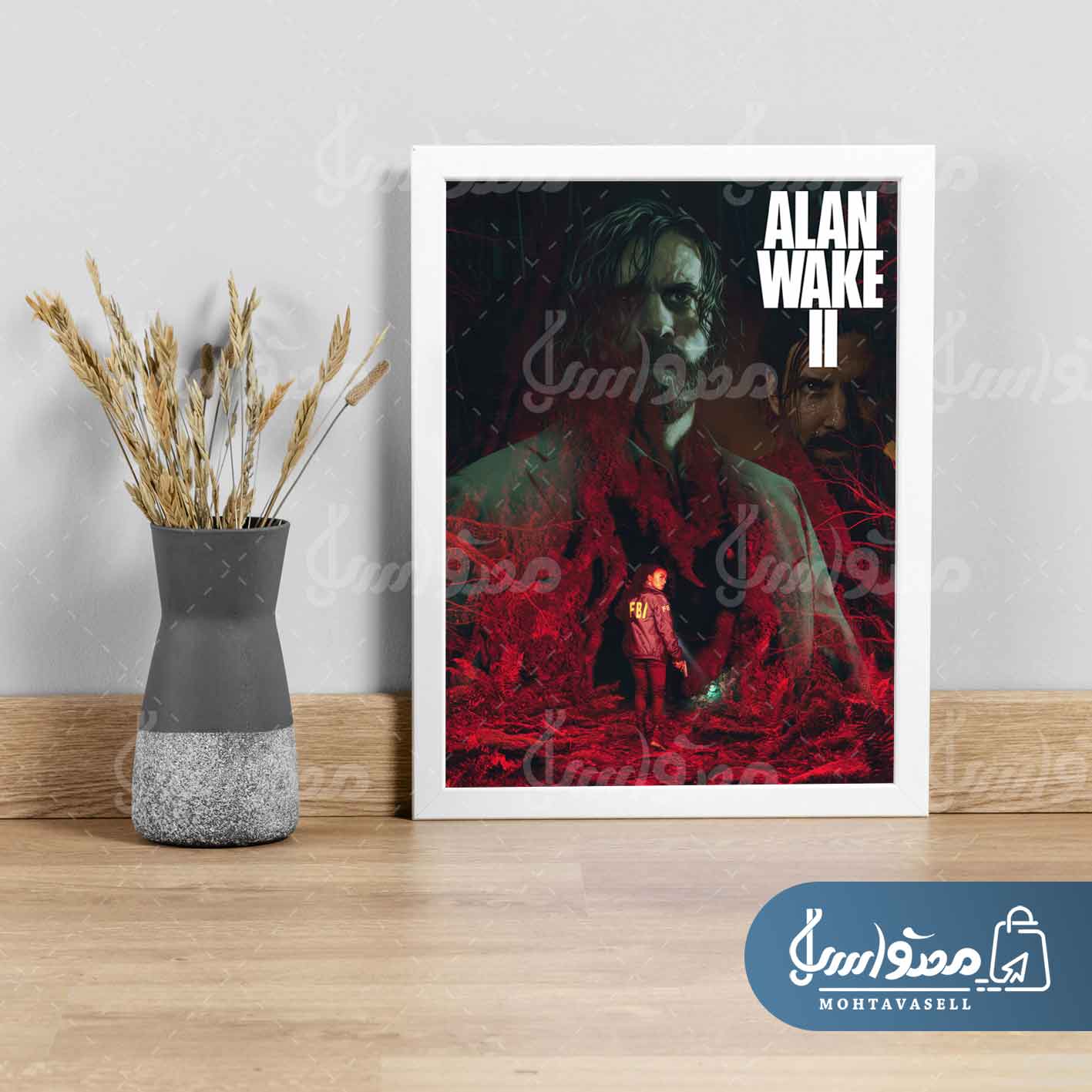 تابلو عکس بازی Alan wake 2