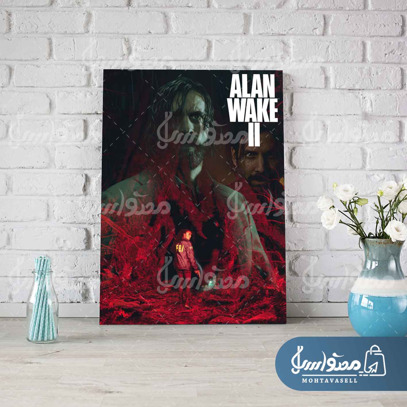 تابلو عکس بازی Alan wake 2