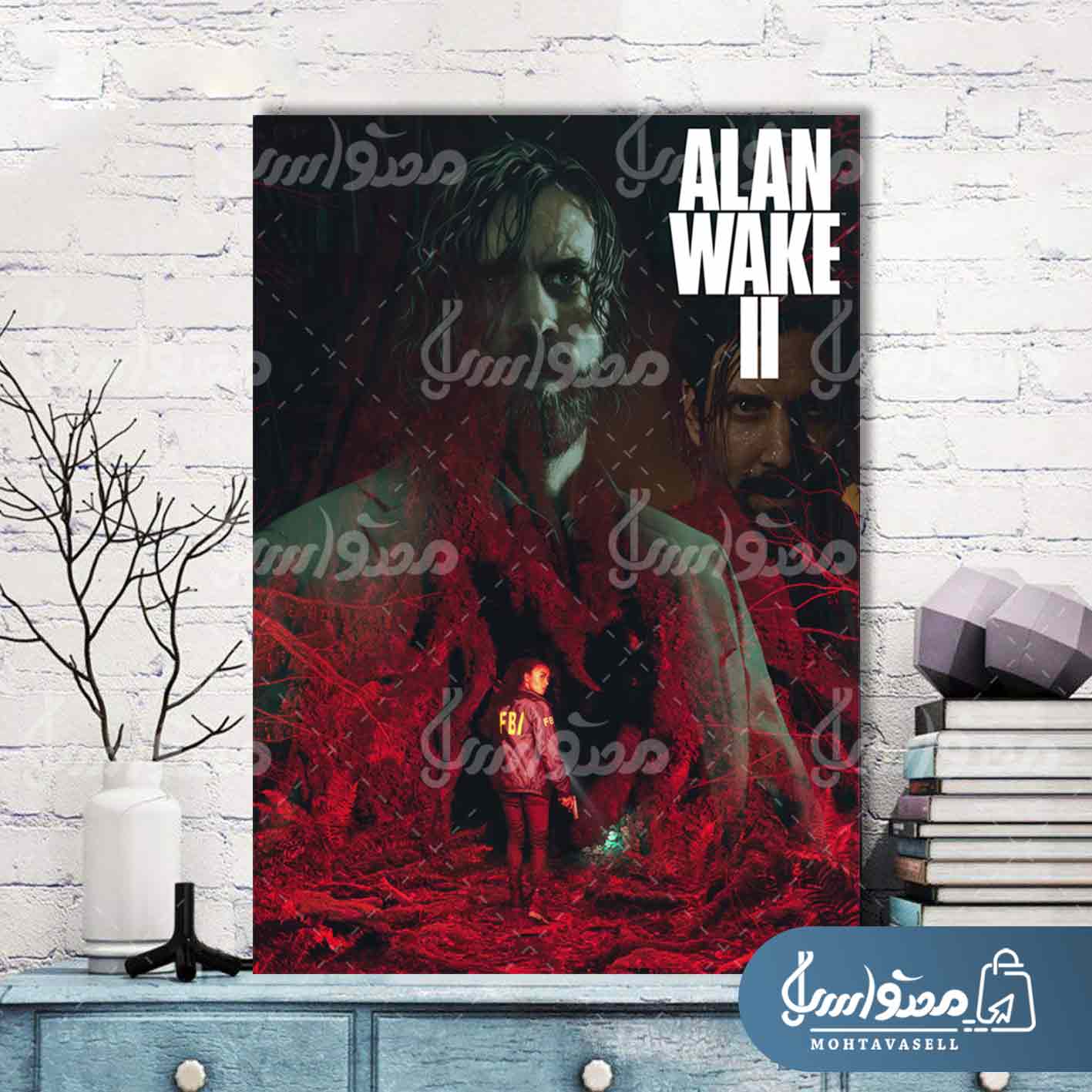 تابلو عکس بازی Alan wake 2