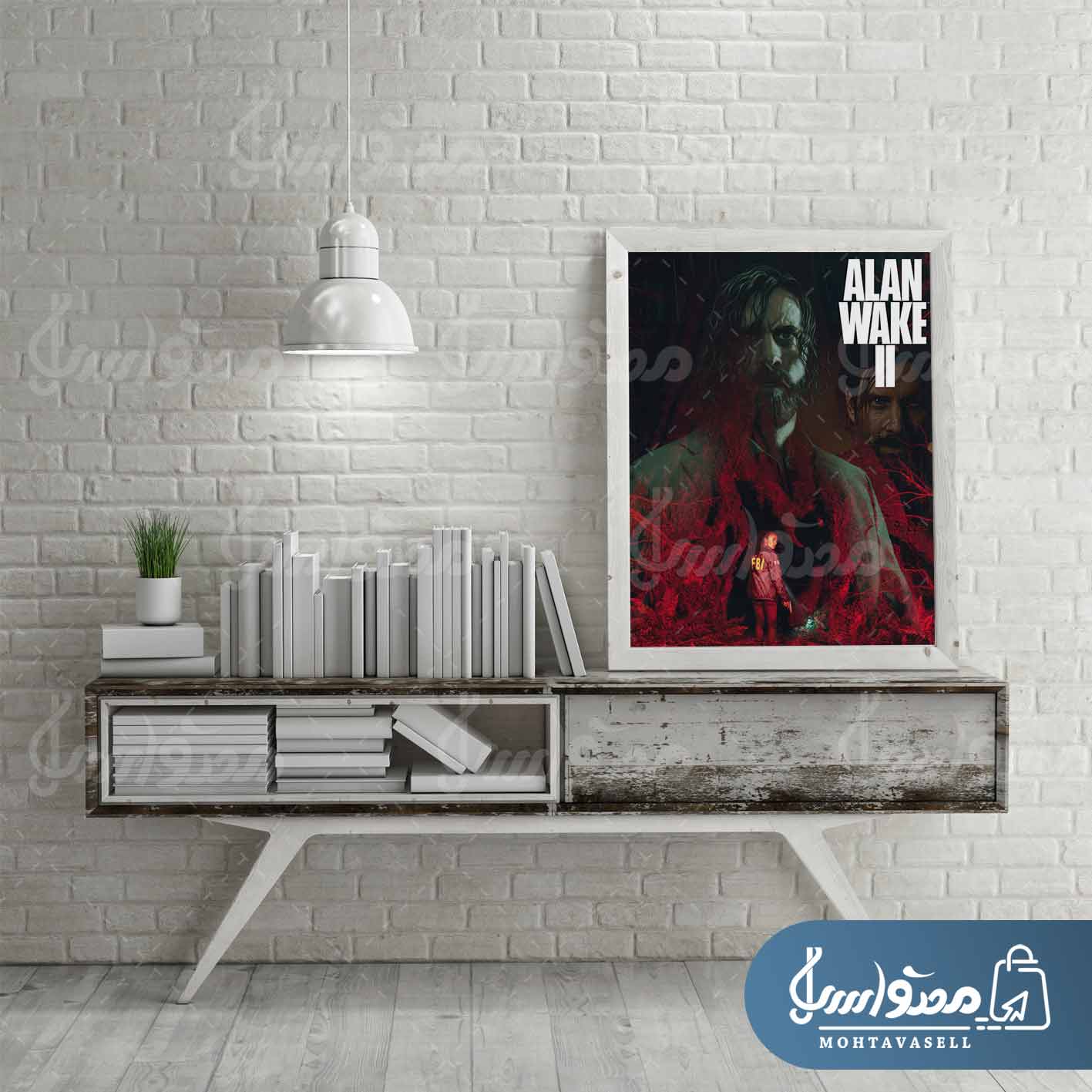 تابلو عکس بازی Alan wake 2